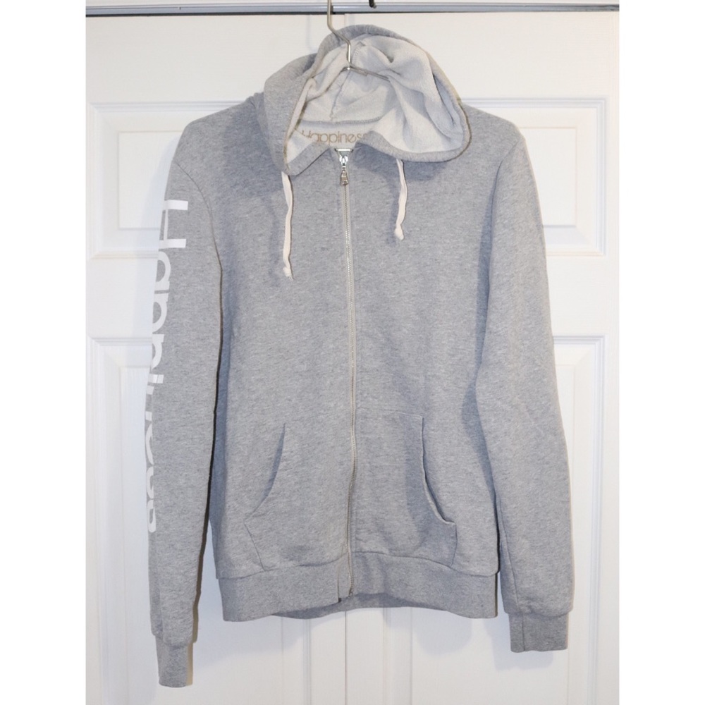 Felpa Zip Donna - Happiness Strass - Picture 3 of 8